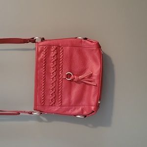Genuine leather crossbody bag